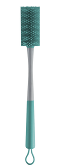 Clever Clean Flaschenbürste TPR grau / mint, antibakteriell