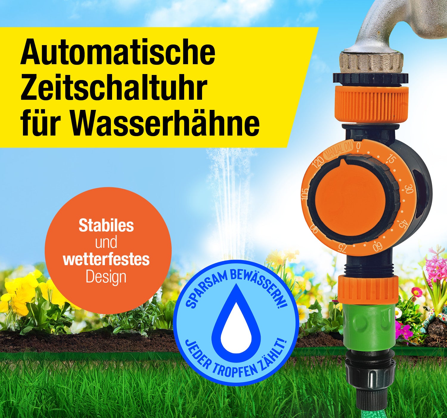 Magic Flex Automatische Bewässerungsuhr