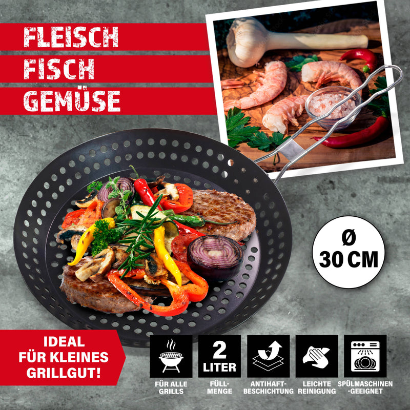 BBQ Boss Grill- und Gemüsepfanne-2