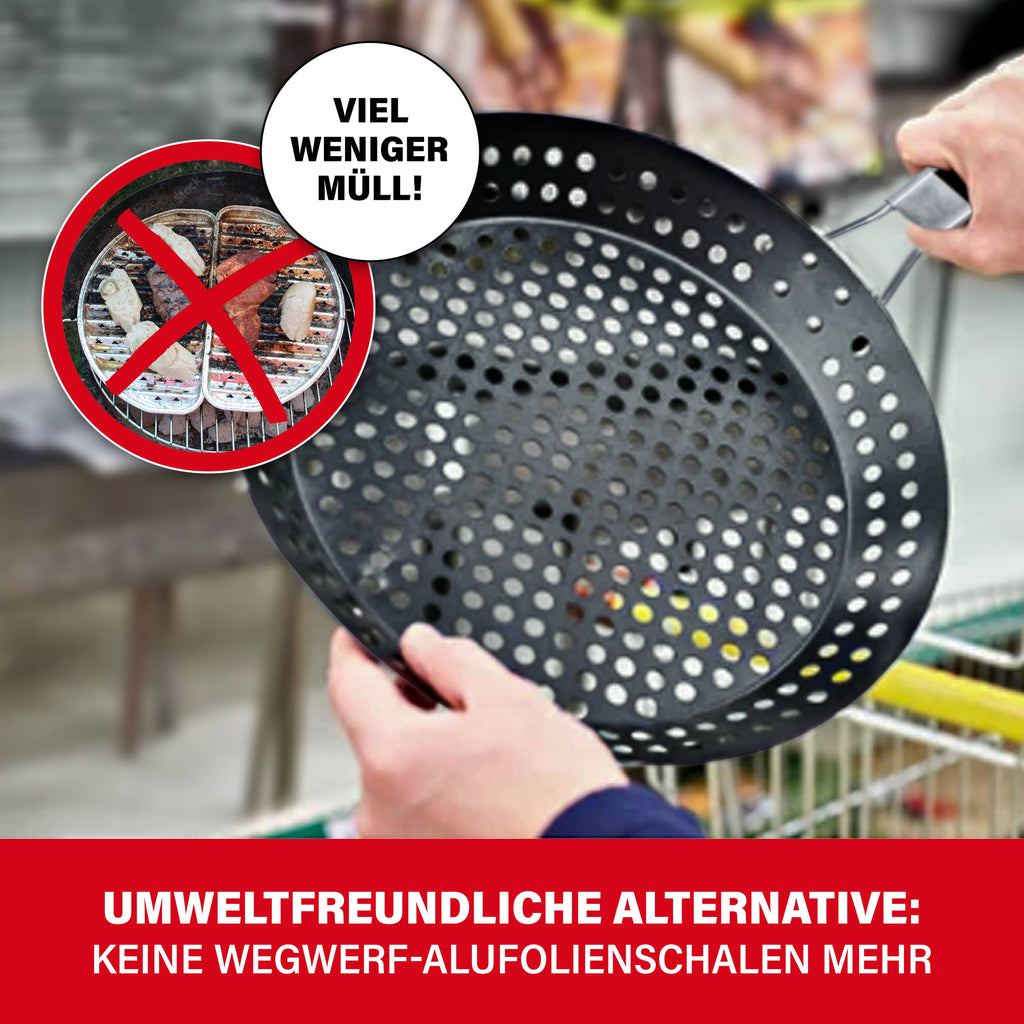 BBQ Boss Grill- und Gemüsepfanne