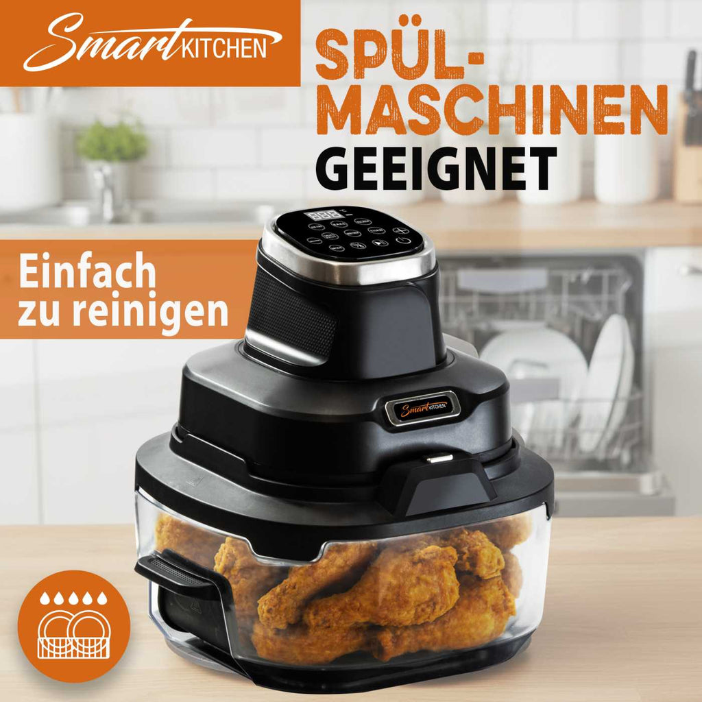 Smart Kitchen 4 in 1 Glass Air Cooker