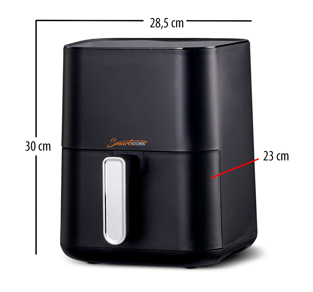 Smart Kittchen Heissluft-Fritteuse, 3,3L, 1200W, digital, Touch-Screen