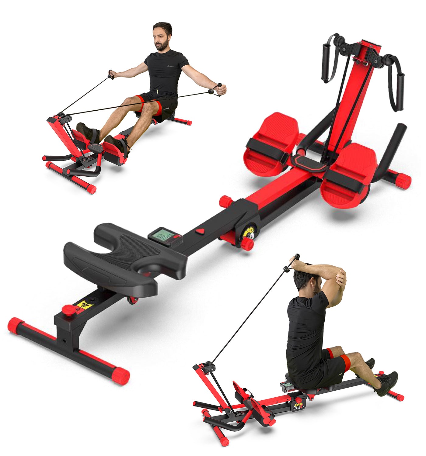AbRowing Rudergerät & Bauchtrainer-1