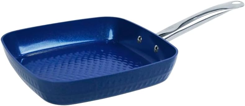 Ceraflon Prestige Diamant Antihaft-XXL Viereckpfanne flach 28cm, blau-1