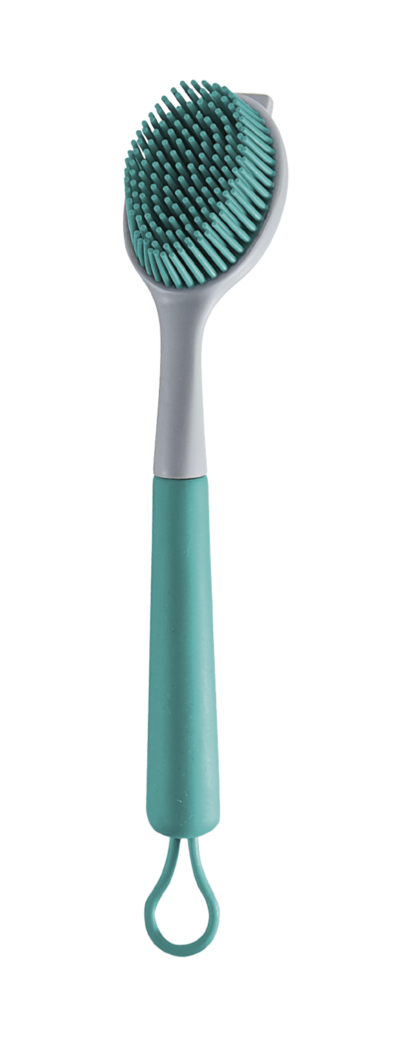 Clever Clean Spülbürste TPR grau / mint, antibakteriell