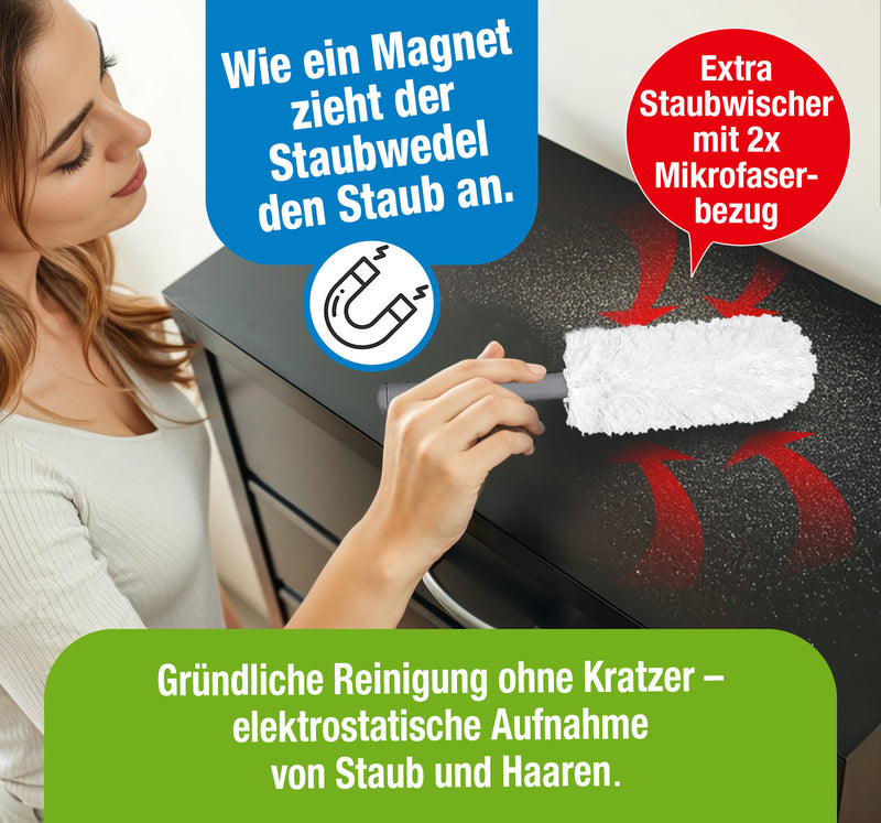 Clever Clean Teleskop-Staubwedel 5-tlg-6