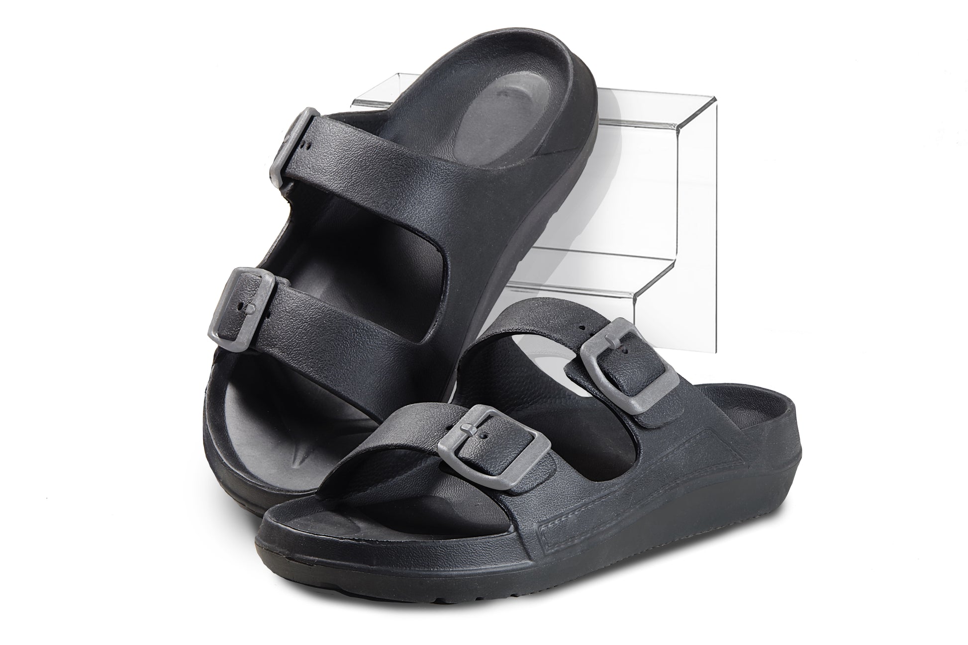 Relax Vital Wolken Sandale schwarz Gr. 45-1