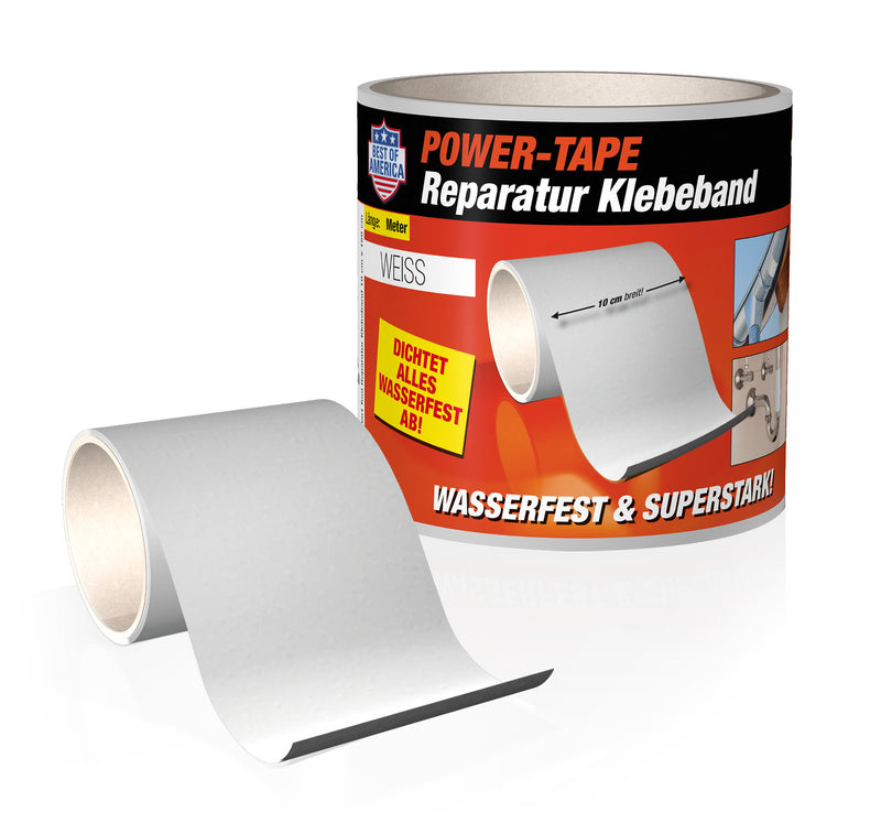 Smart Tool Reparatur Klebeband 10x300cm weiß-1