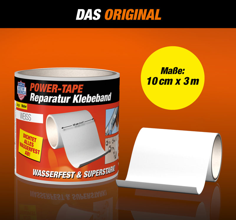 Smart Tool Reparatur Klebeband 10x300cm weiß-3