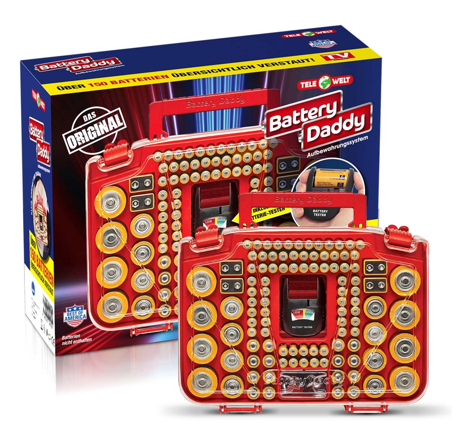 Telewelt Battery Daddy für 150 Batterien-1